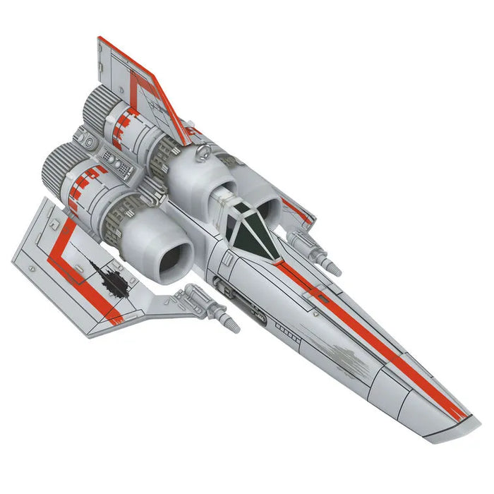 2026 Hallmark Colonial Viper ornament with orange stripes and weathered gray scuffs