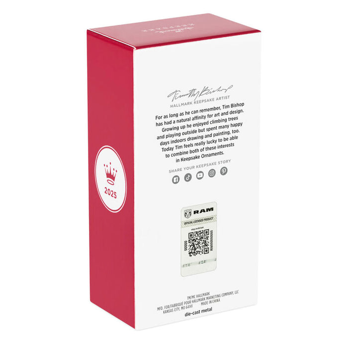Hallmark : 2025 Keepsake 2026 Ram 1500 REV 2025 Metal Ornament (10)