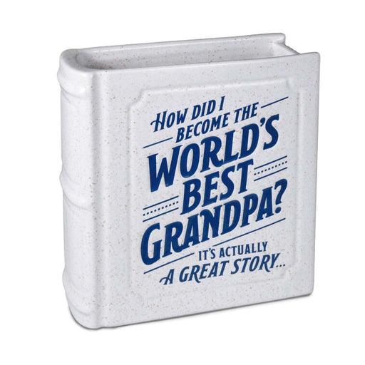 Hallmark: Grandpa Story Book Desk Accessory - Shop in-store at Annie's Hallmark locations in Londonderry and Salem, NH, or explore our full selection online.