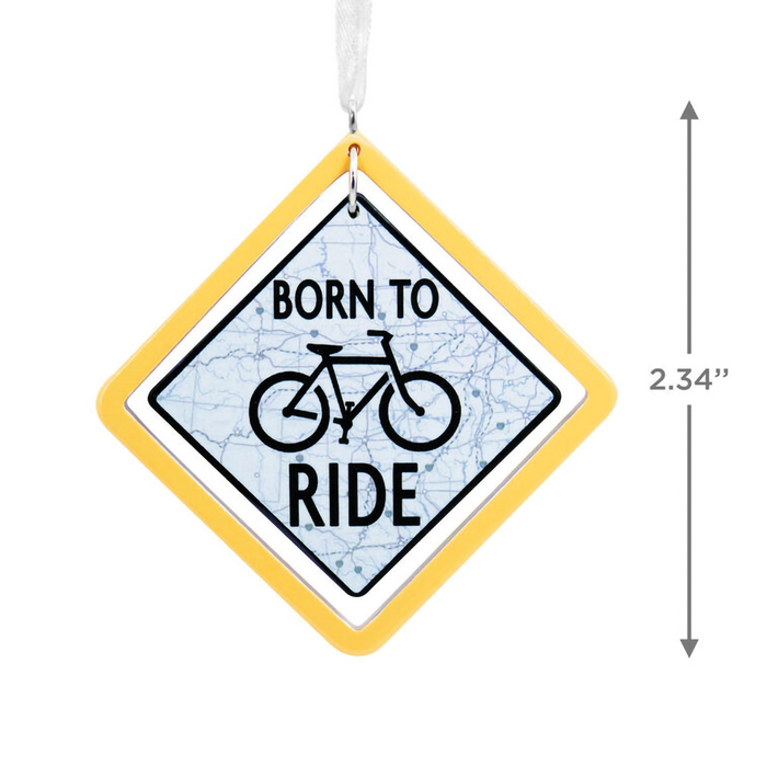 Hallmark : Born to Ride Bicycle Hallmark Ornament