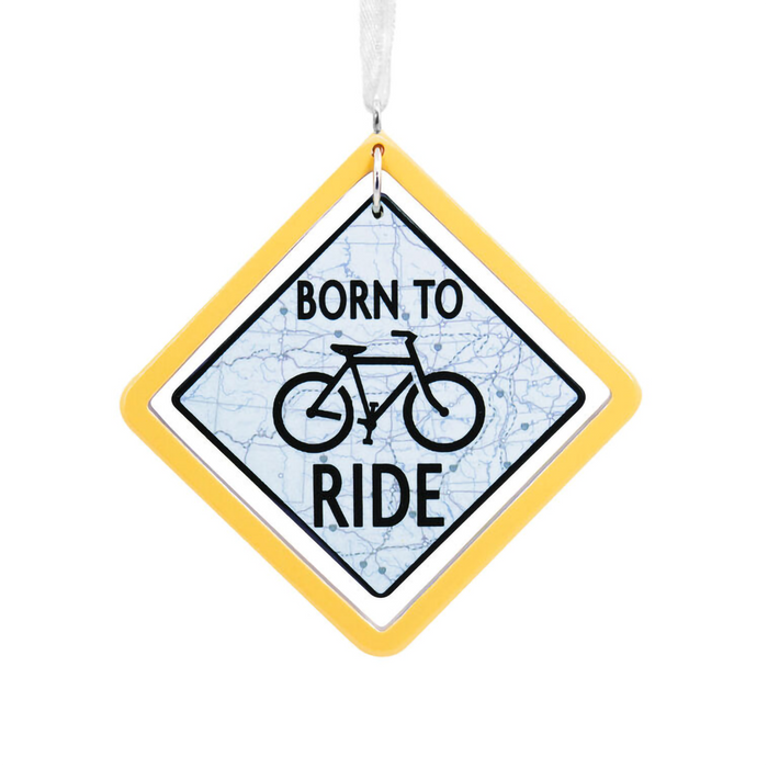 Hallmark : Born to Ride Bicycle Hallmark Ornament