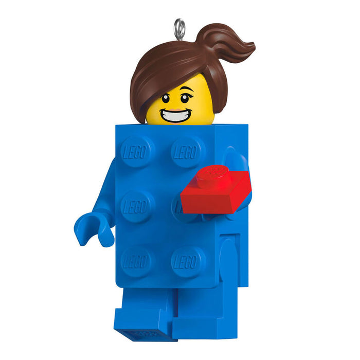 Hallmark : 2025 Keepsake Brick Suit Girl LEGO Minifigure Keepsake Ornament (59)