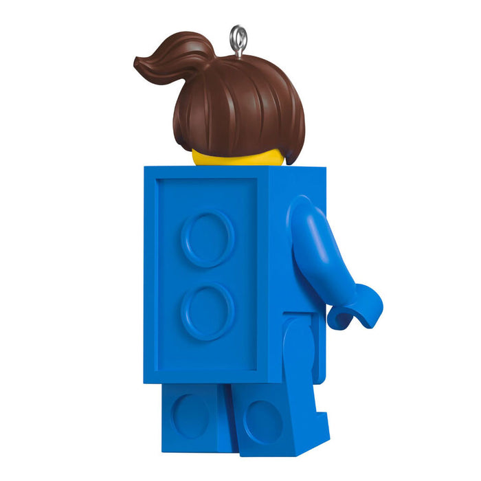 Hallmark : 2025 Keepsake Brick Suit Girl LEGO Minifigure Keepsake Ornament (59)