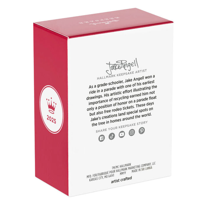 Hallmark : 2025 Keepsake Brick Suit Girl LEGO Minifigure Keepsake Ornament (59)