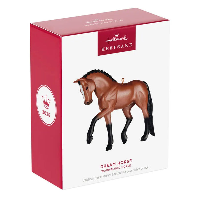Hallmark : 2026 Keepsake Dream Horse Warmblood Horse (100)