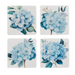 Protect your furniture with the elegant Hydrangea Coaster Set – 4 Piece. 