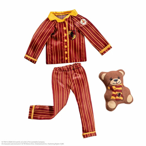 Elf on the Shelf Harry Potter Gryffindor Pajama Set from the Claus Couture Collection