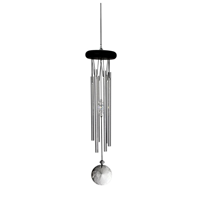 Crystal meditation wind chime with calming tones for relaxation and focus