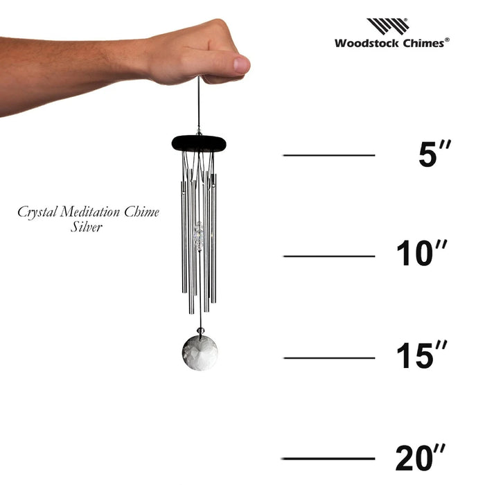 Soothing wind chime designed to support mindfulness and meditation practice