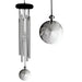 Crystal wind chime for relaxation yoga and spiritual mindfulness sessions