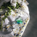 Elegant hummingbird crystal décor with sunlight sparkling effect for home or garden