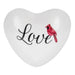  Ganz Cardinal with Text Chime Heart featuring a meaningful message, vibrant cardinal design, and decorative heart-shaped chime for home or garden décor.