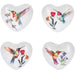 Ganz Hummingbird Chime Heart featuring a heart-shaped design with a hummingbird accent and soothing chime for garden or home décor.
