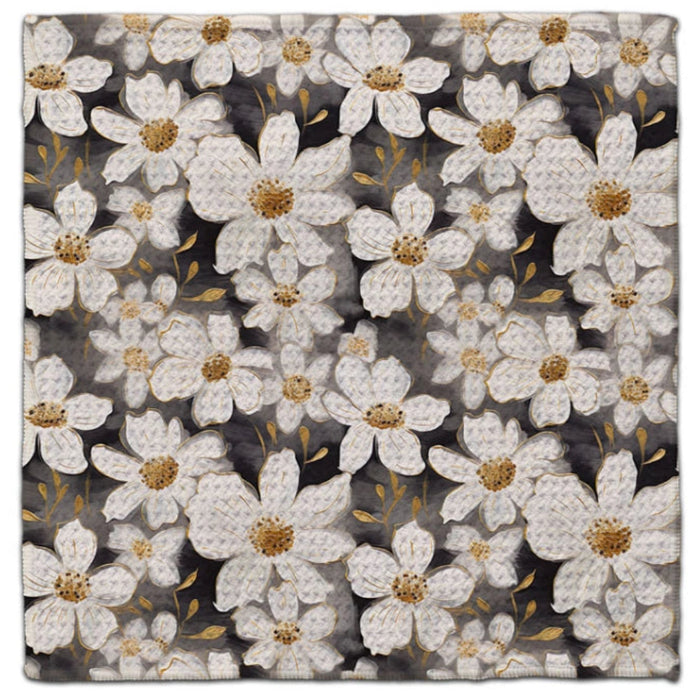 This CJ Bella Dogwood Flower Eco-Friendly Wash Cloth adds a charming botanical touch to any bathroom or kitchen.