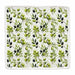 This CJ Bella Green &amp; Black Olives Wash Cloth features a vibrant olive print on a premium waffle weave fabric.