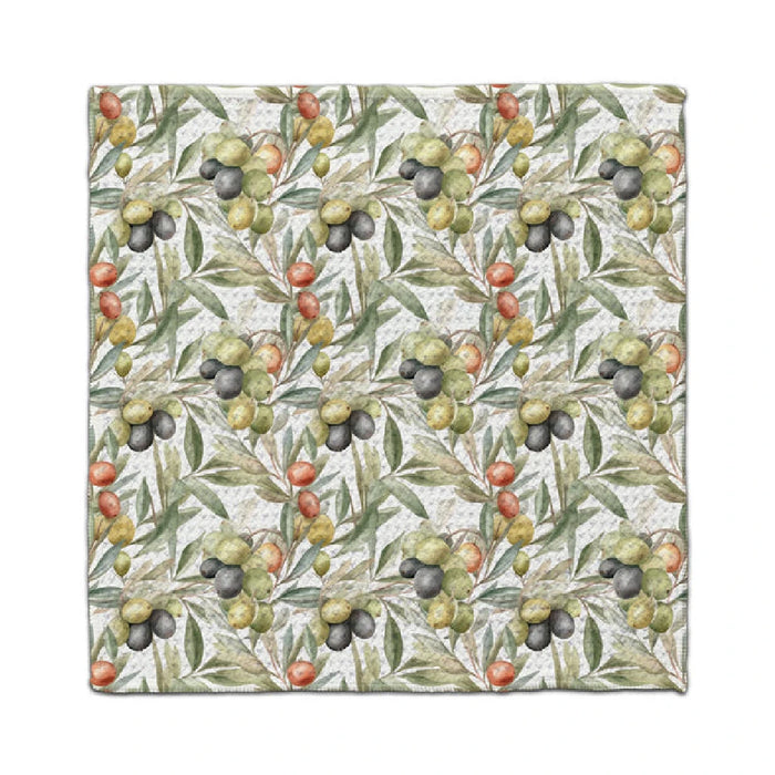 CJ Bella: Tri-Colored Olives Eco-Friendly Washcloth