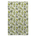This CJ Bella Green &amp; Black Olives Waffle Weave Towel brings Mediterranean charm to your kitchen.