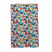 This CJ Bella Colorful Lighthouses Waffle Weave Towel adds coastal charm to your bathroom or kitchen. 