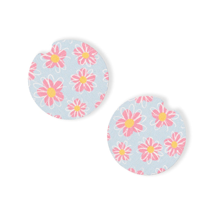 Keep your drinks steady and your car stylish with fun, travel-ready coasters.