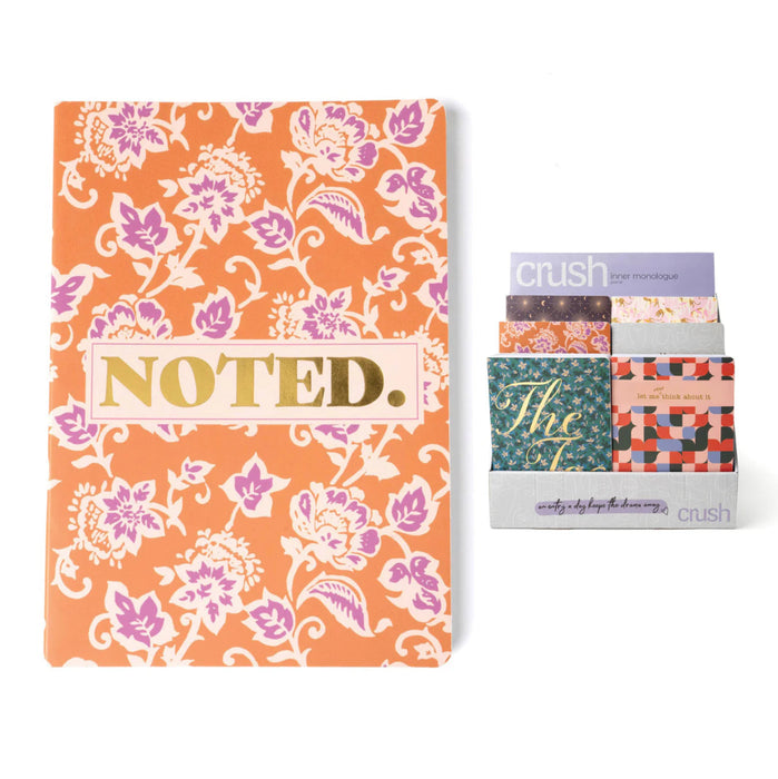 Stylish journal and notepad for writing, planning, and note-taking
