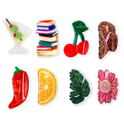 DM Merchandising Crush Wild Card claw clips for playful everyday hair styling