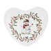 This Ganz Snowman in Wreath Chime Heart adds a charming and festive touch to your holiday décor. 