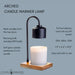 Candle Warmers : Black & Wood Arched Candle Warmer Lamp - Shop at Annie's Hallmark
