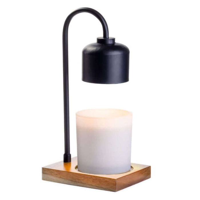 Candle Warmers : Black & Wood Arched Candle Warmer Lamp - Shop at Annie's Hallmark