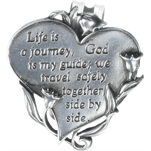 Life is a Journey front of Visor Clip