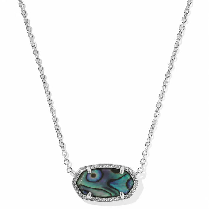 Kendra Scott : Elisa Silver Pendant Necklace