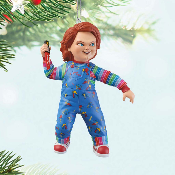 Hallmark : 2025 Keepsake Child's Play 2 Friend 'Til the End Chucky Ornament (128)