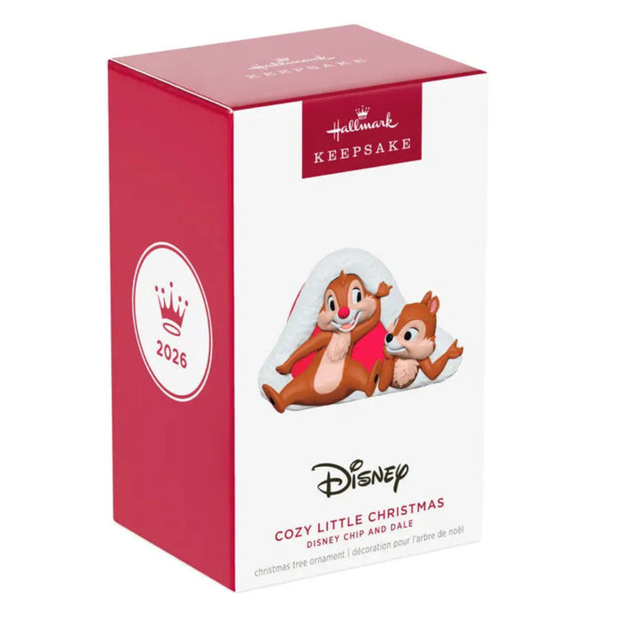 Hallmark : 2026 Keepsake Cozy Little Christmas Disney Chip and Dale (79)