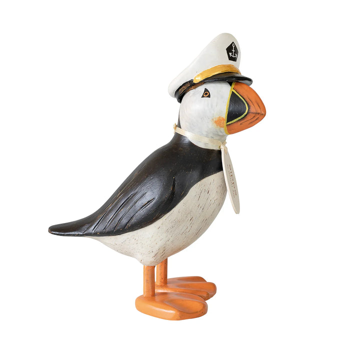 DCUK : Puffins- Hand-Carved Bamboo Root Figurines