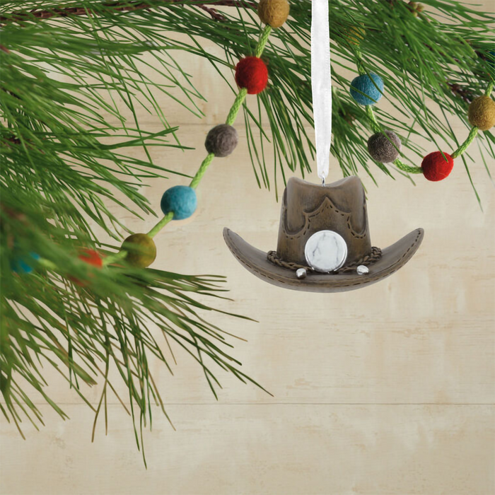 Hallmark : Cowboy Hat Hallmark Ornament