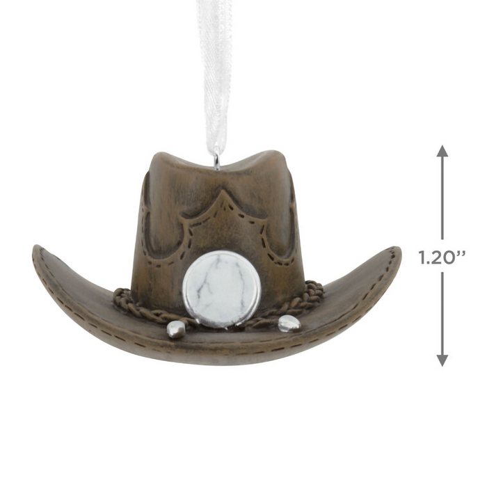 Hallmark : Cowboy Hat Hallmark Ornament