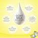  A glass of goat milk, known for its high protein and calcium content, supports strong bones and muscle health.