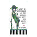 inspirational décor featuring the message “I Won’t Be Remembered As The Woman” in a bold, empowering design.