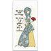CJ Bella Co. We Don't Hide Our Crazy Flour Sack Towel with funny kitchen quote design