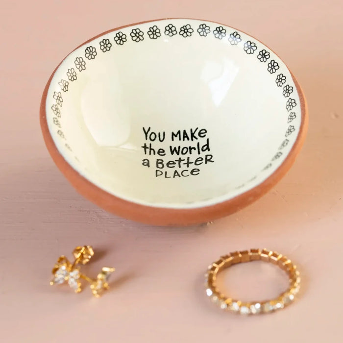 Natural Life : World Better Tiny Trinket Dish