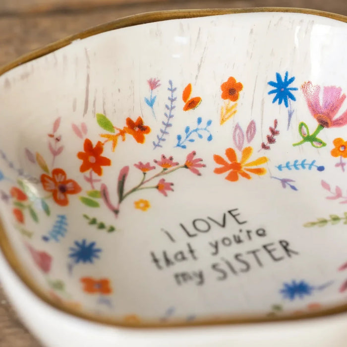 Natural Life : Granddaughter Antiqued Trinket Bowl