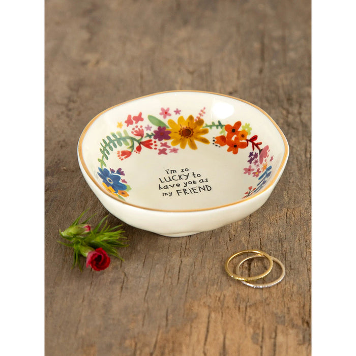 Natural Life : Perfect Little Trinket Bowl - Lucky Friend