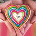  A ceramic ring dish inscribed with "I love you," designed for holding rings or small jewelry items.
