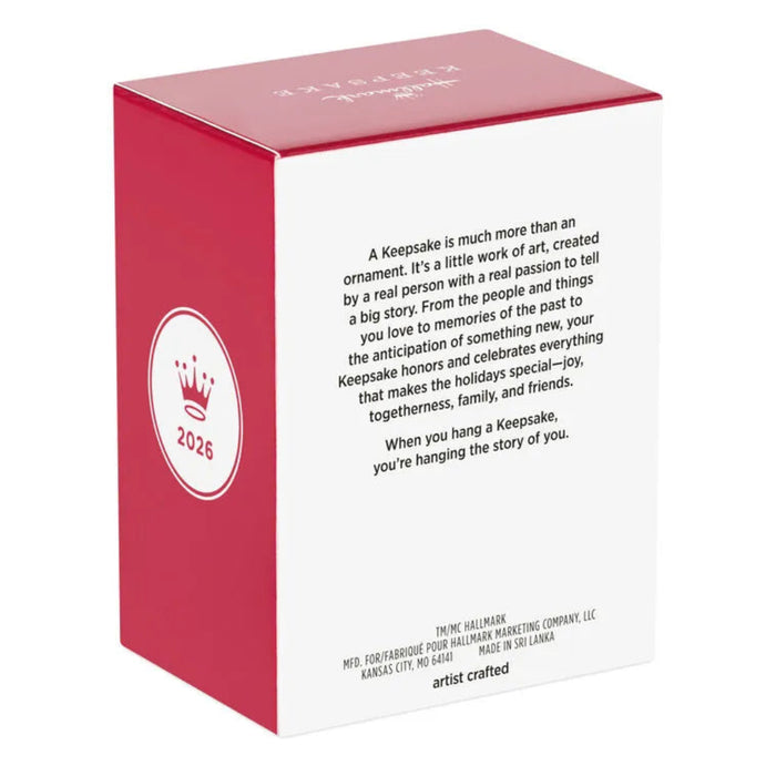 Red and white box with text and a logo on a white background
