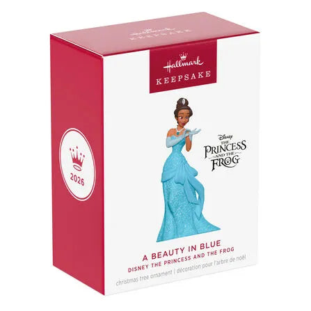 Hallmark : 2026 Keepsake A Beauty in Blue Disney The Princess and the Frog (9)