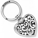 This keychain is an artsy, contemporary take on the romantic heart motif and was inspired by vintage Taxco jewelry designs.