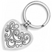 This keychain is an artsy, contemporary take on the romantic heart motif and was inspired by vintage Taxco jewelry designs.