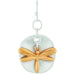 Rain Jewelry two-tone layered dragonfly earrings featuring a dimensional nature-inspired design.