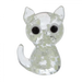 This charming, pocket-sized token features a sweet, stylized cat design that glows softly in the dark, adding a touch of whimsy and warmth to your everyday carry.
