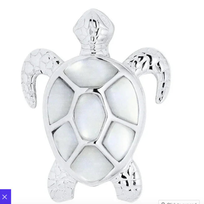 SS Sea Turtle Pendant is the perfect accessory to show your love of the ocean