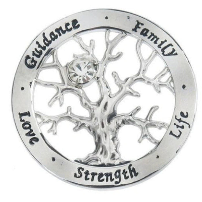 Carry a powerful reminder of life’s beauty with the Ganz Tree of Life Token. 